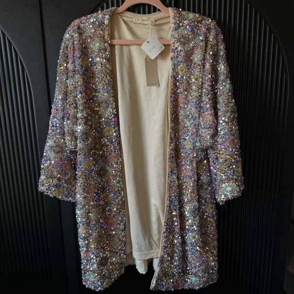 By Together Multicolor Sequin Cardigan - Picture 2 of 14